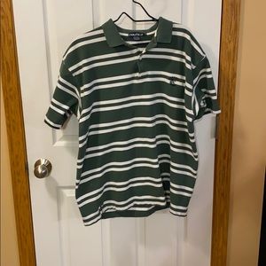 Vintage Nautica Polo shirt - green - XL